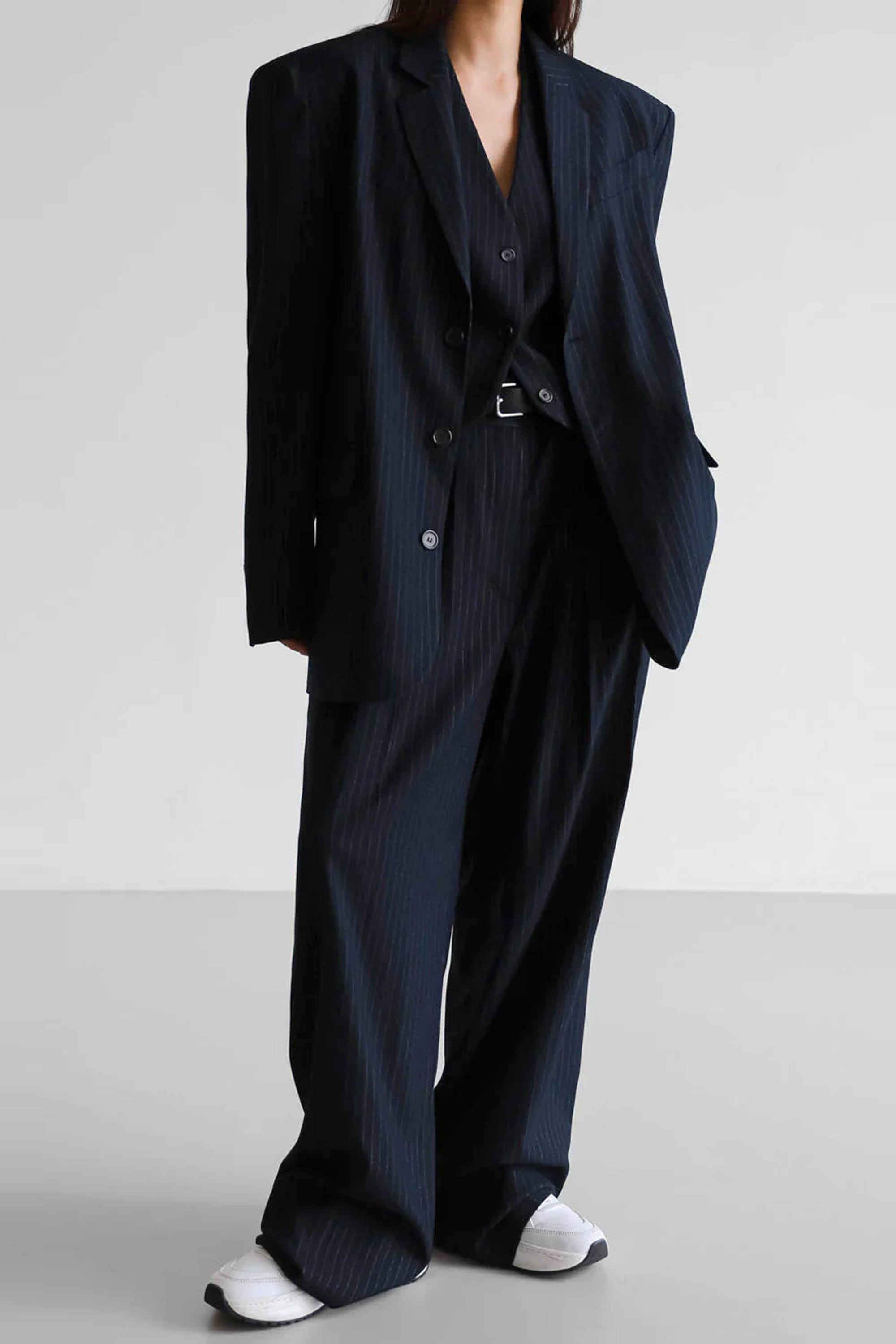 Benji Pinstripe Blazer