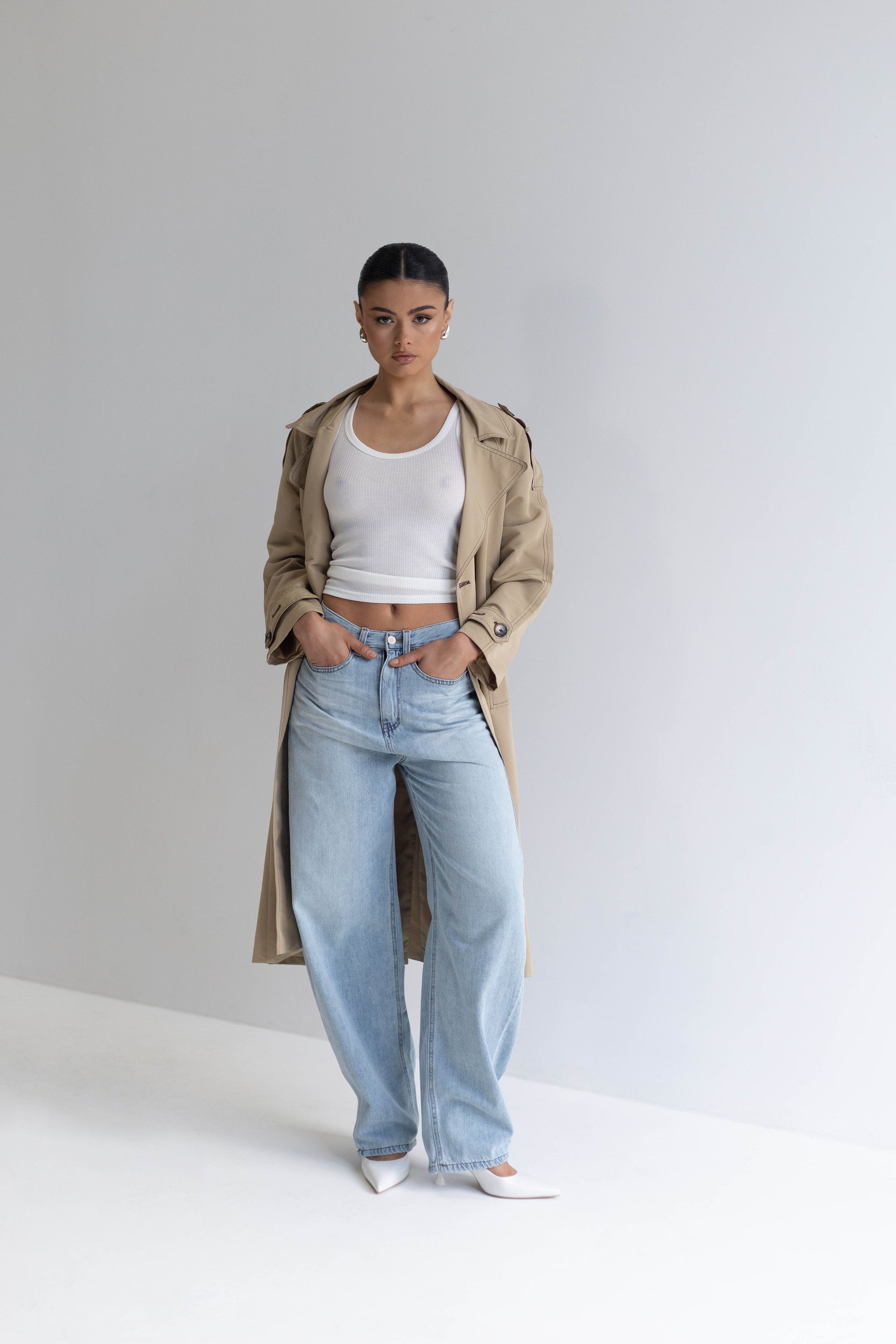 Reign Oversized Trench Coat