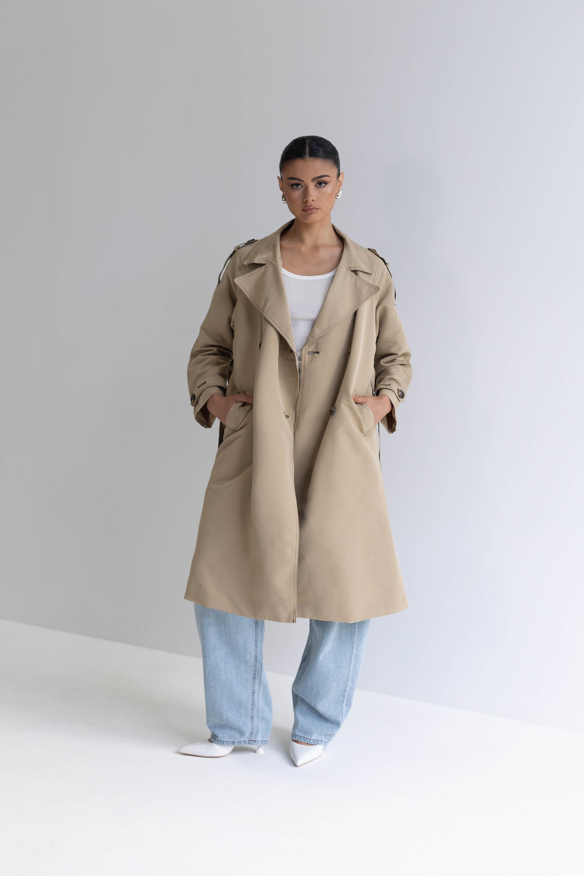 Reign Oversized Trench Coat