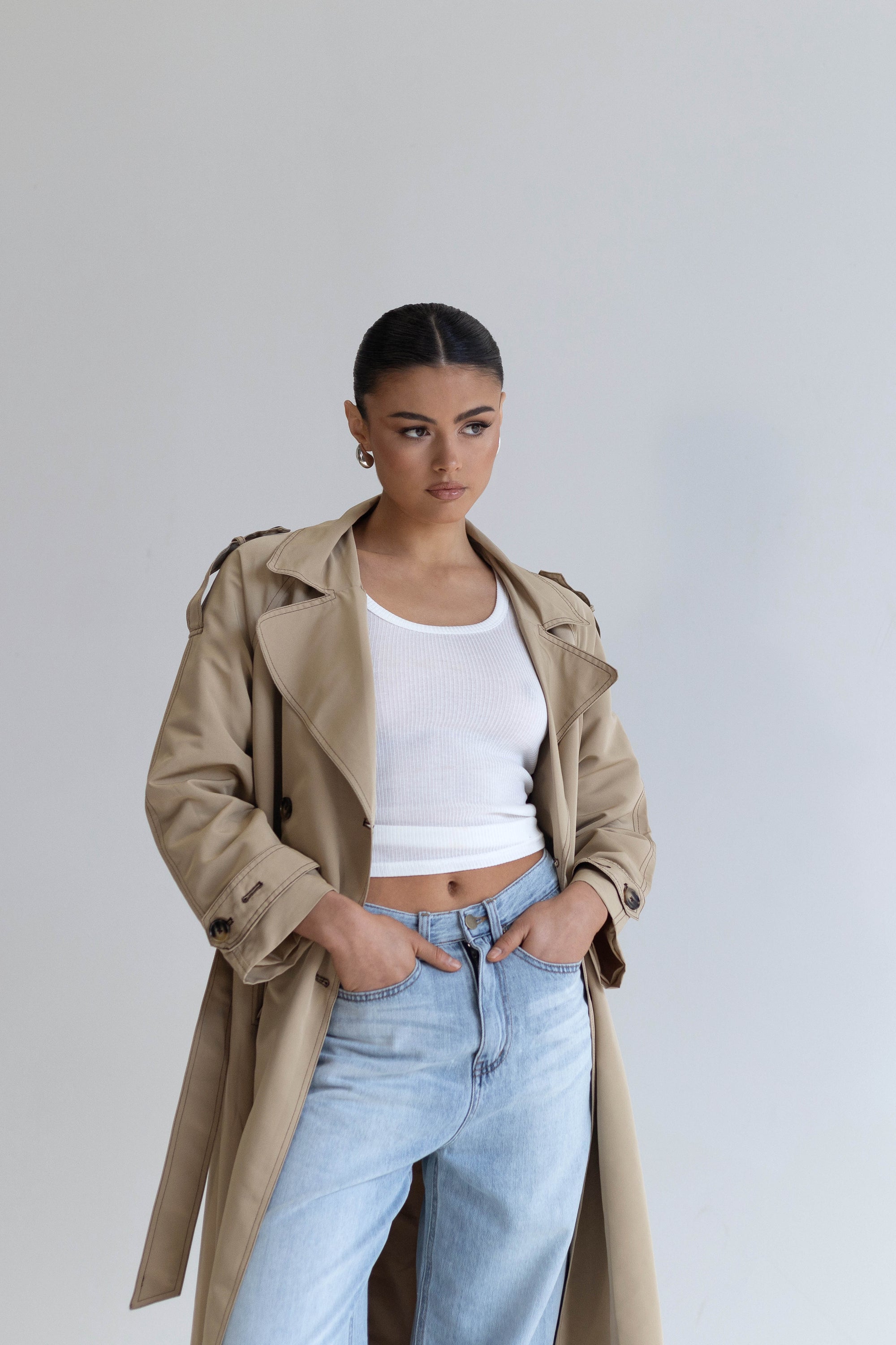 Reign Oversized Trench Coat