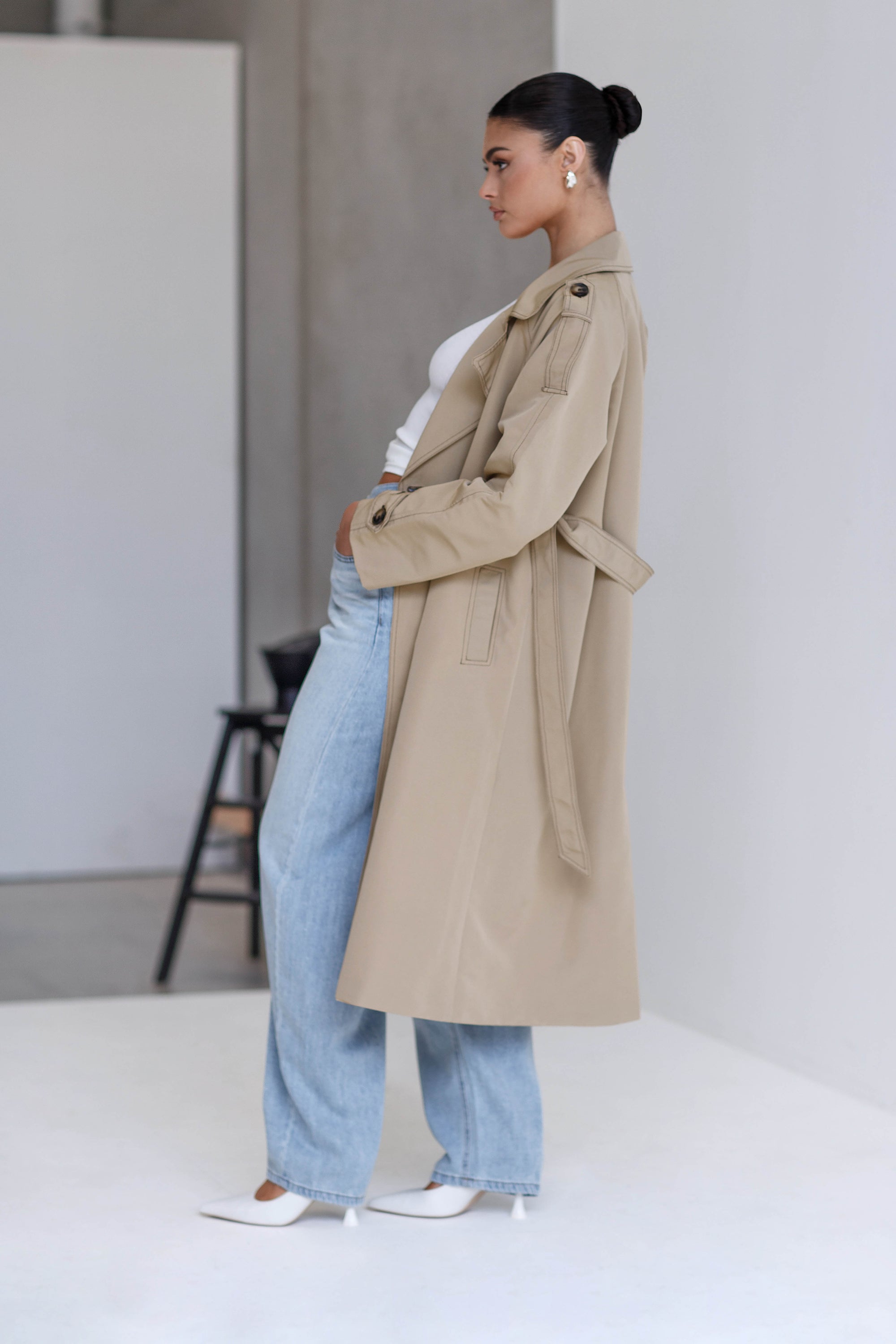 Reign Oversized Trench Coat