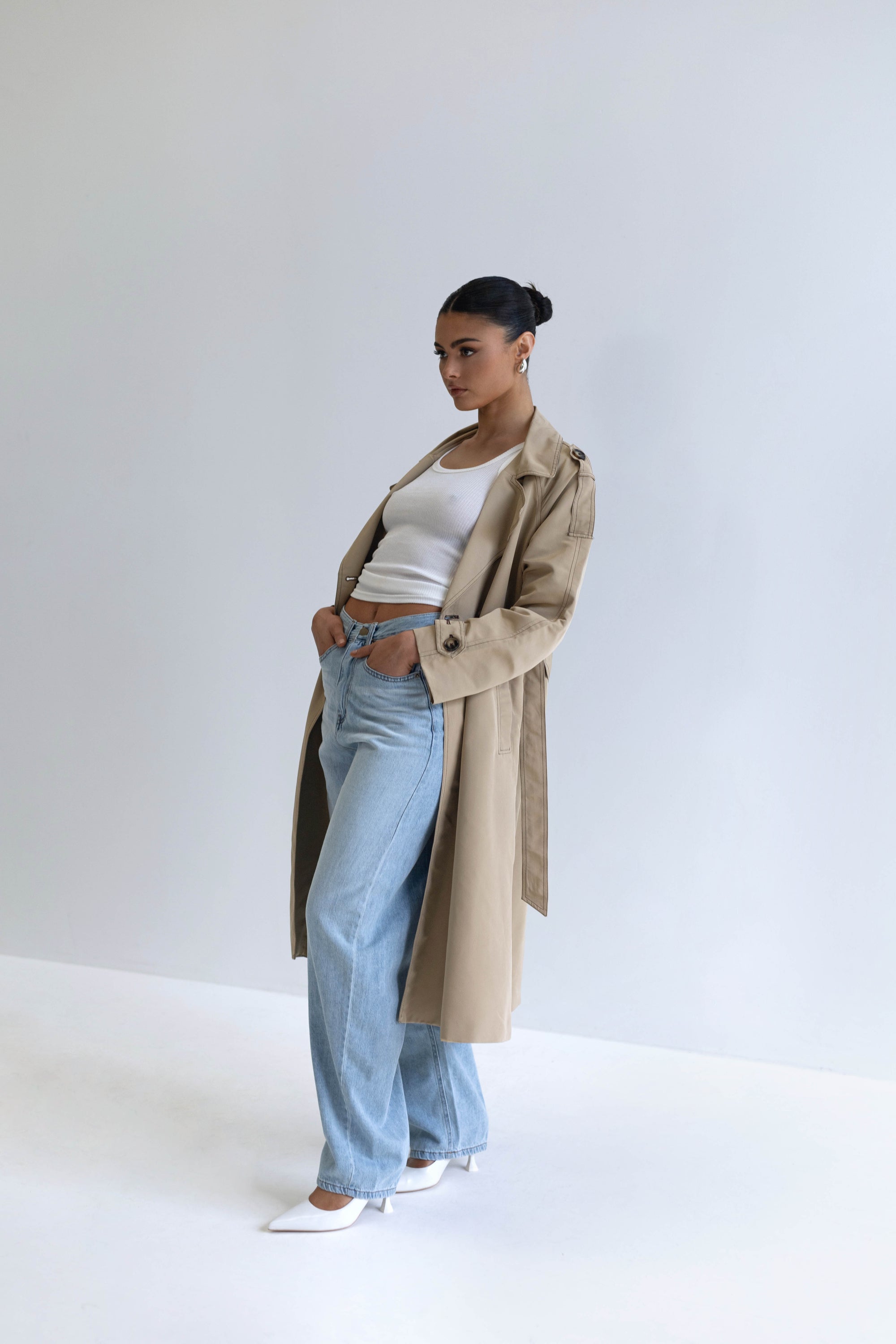 Reign Oversized Trench Coat