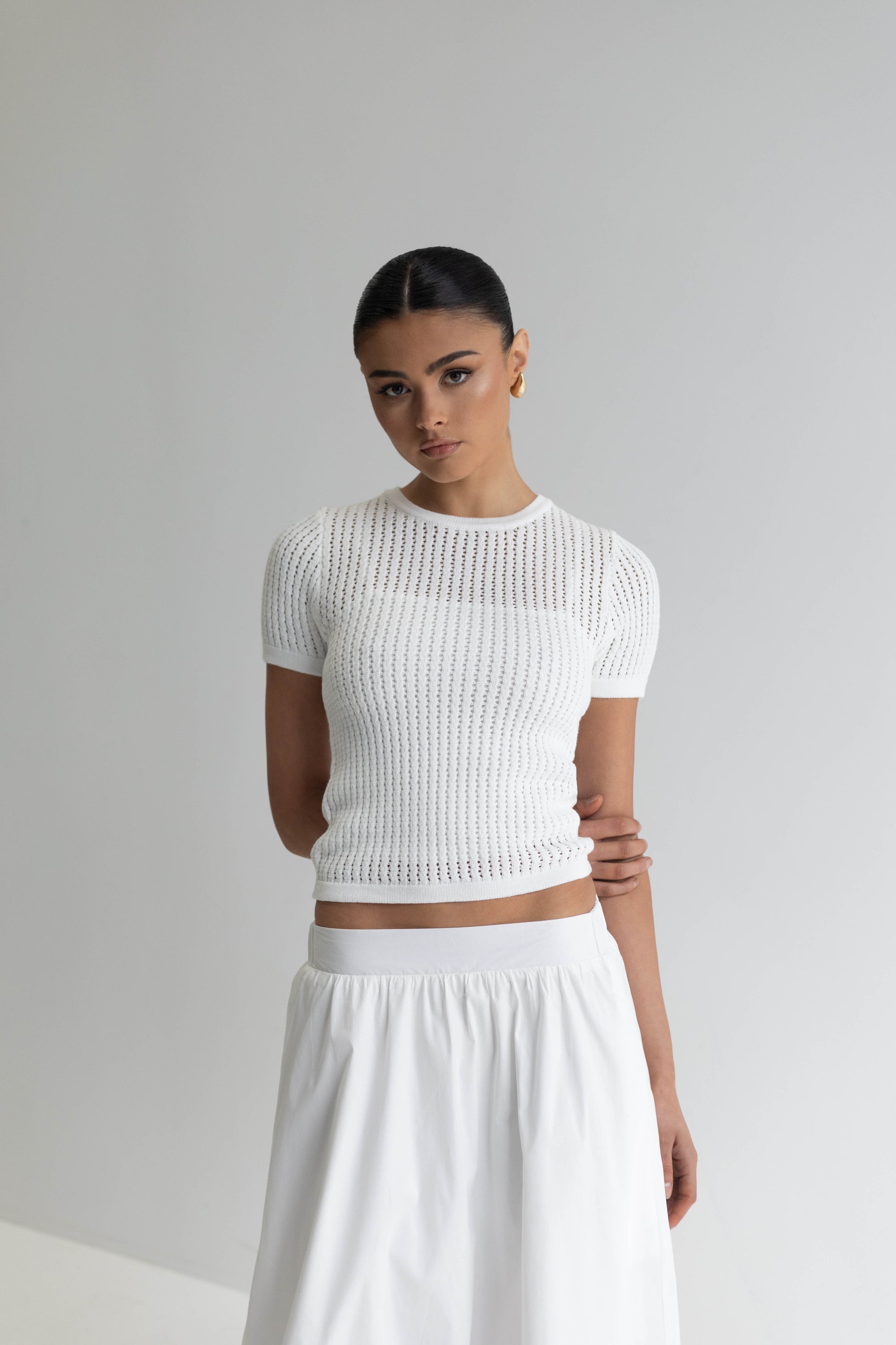 Daphne Skirt in White