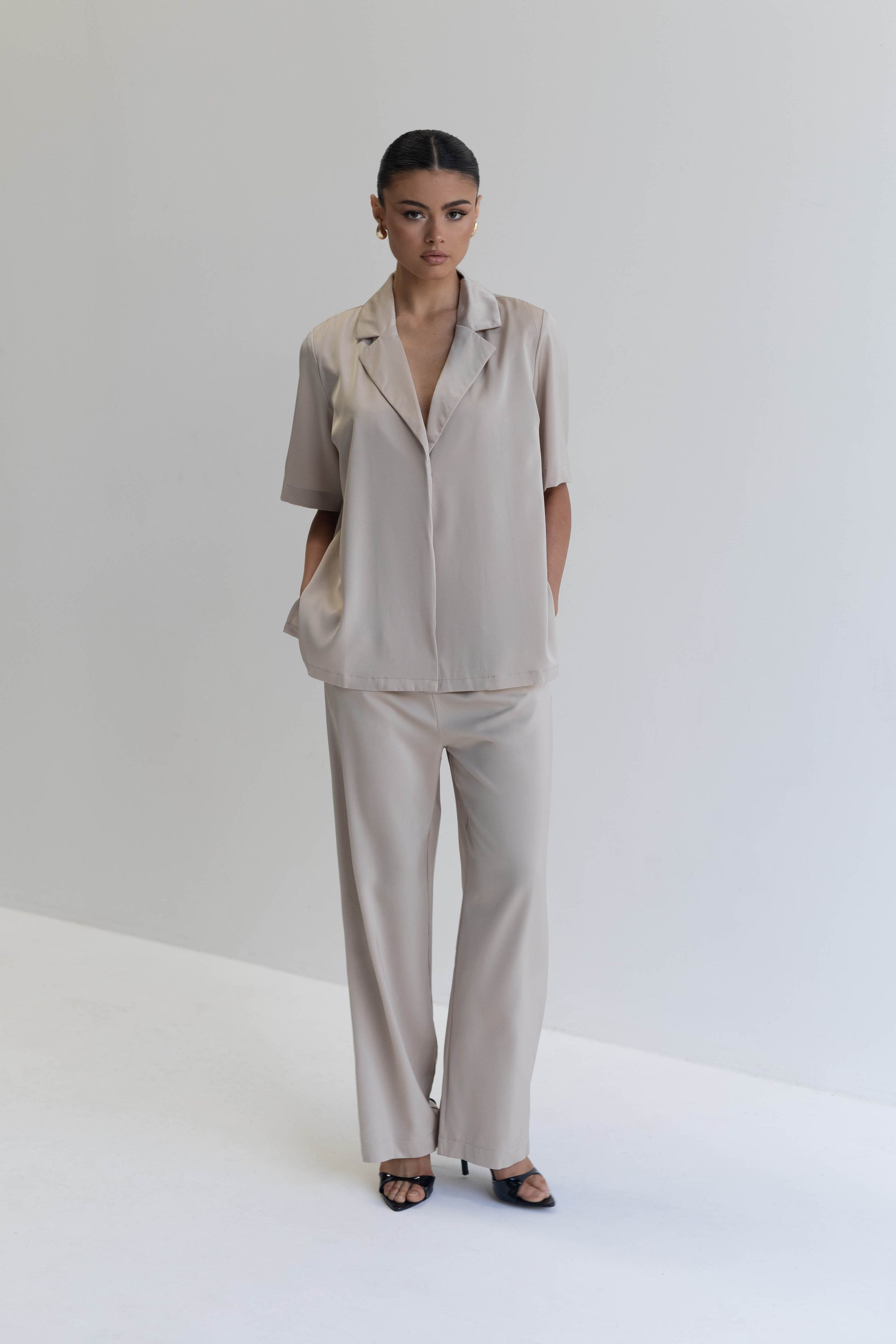 Celine Top in Champagne