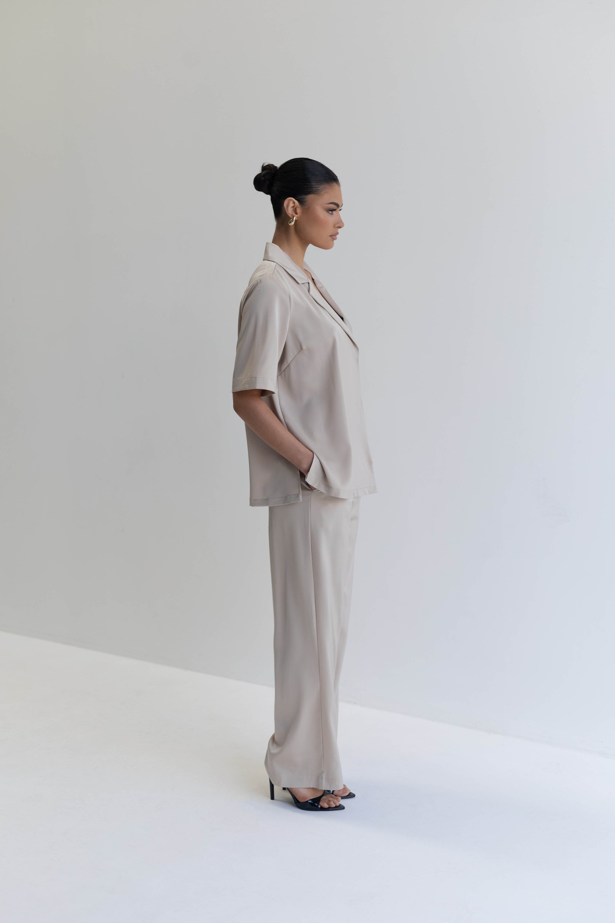 Celine Top in Champagne