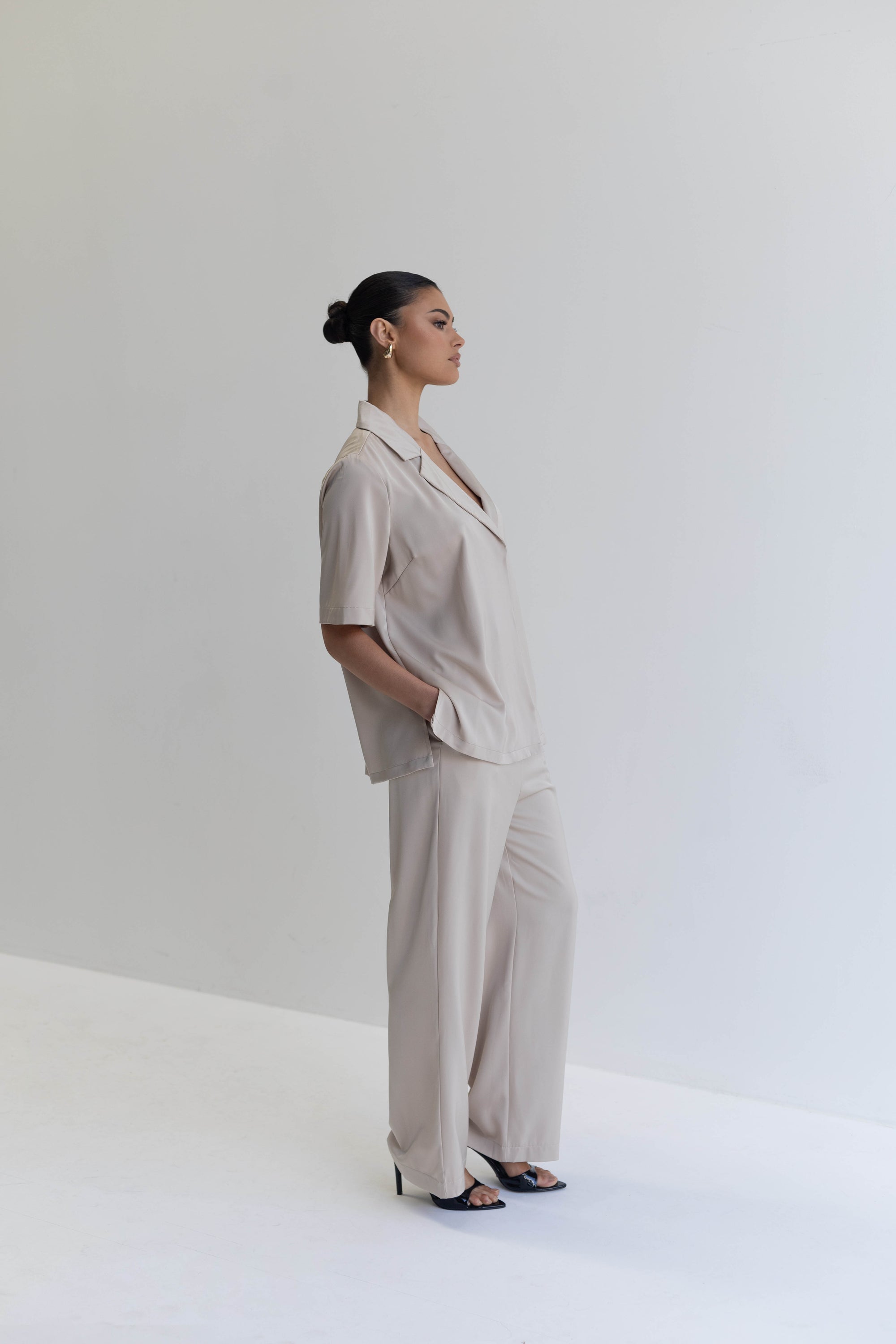 Celine Top in Champagne