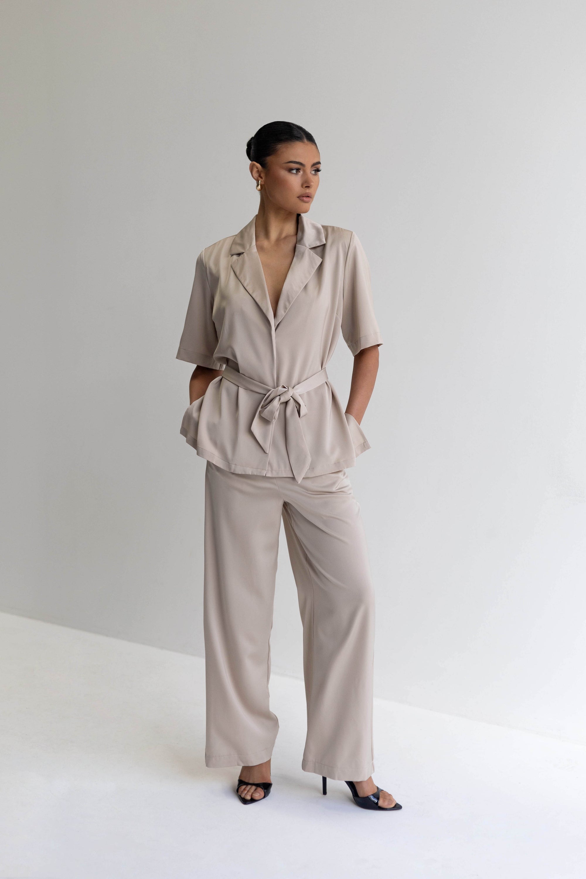 Celine Top in Champagne