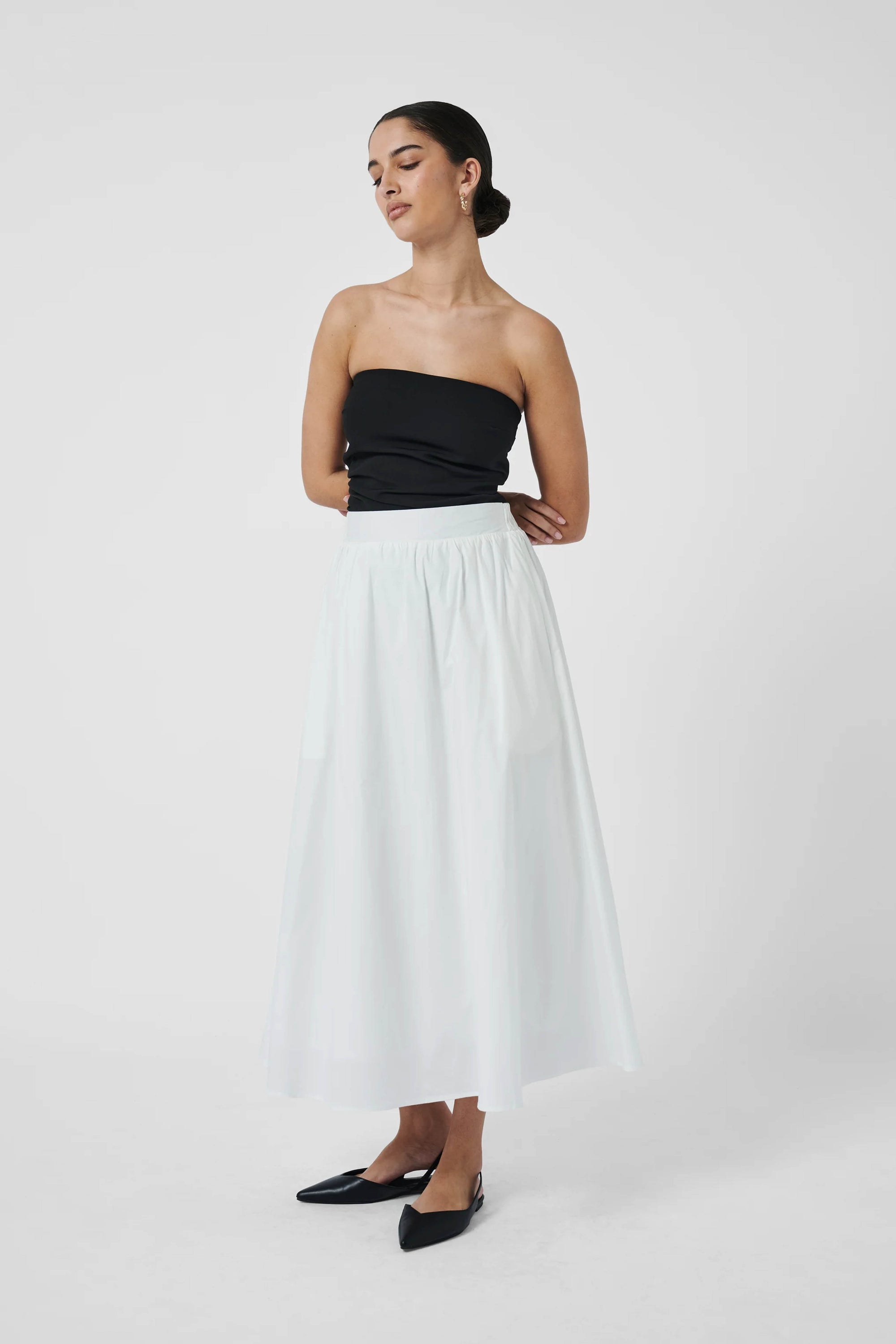 Daphne Skirt in White