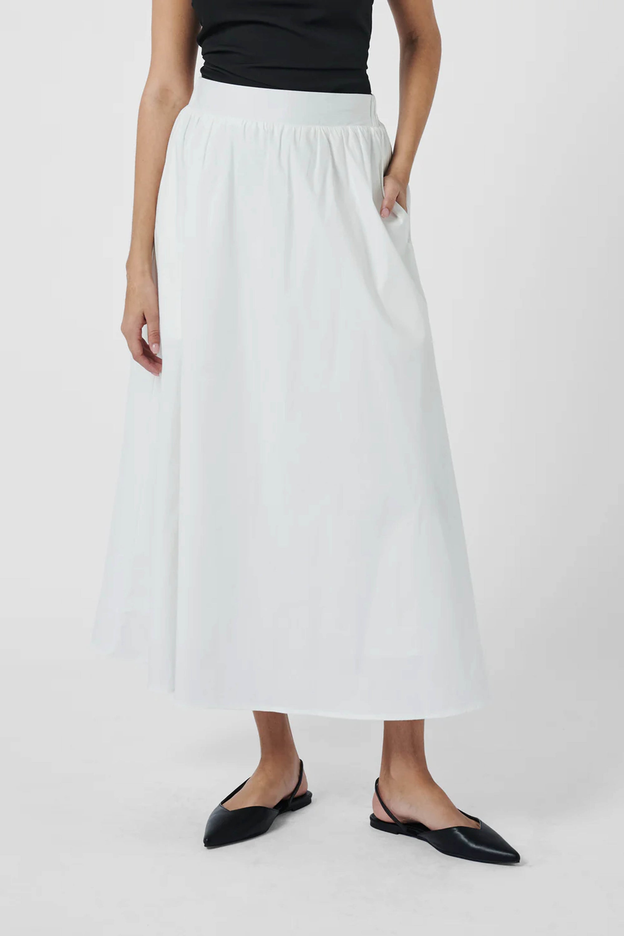 Daphne Skirt in White